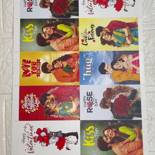 VALENTINE DAY CUPPLE STICKER