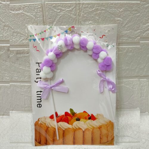 Cake Topper for Birthday Sky colour