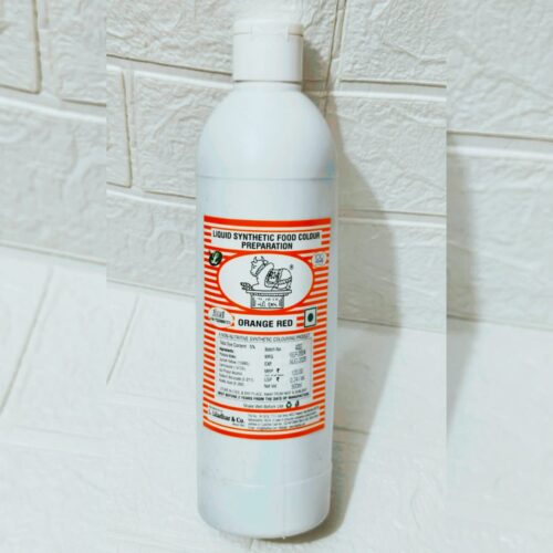 Nandi Raspberry Orange Red (500ml) Liquid Food Color