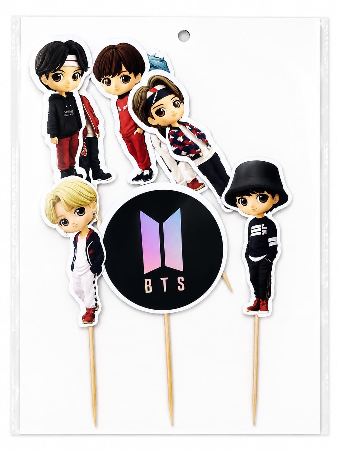 Paper Topper BTS Theme