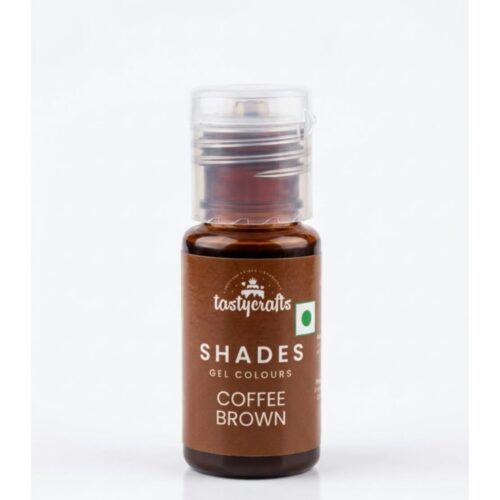 Tastycarfts Gel Colour Coffee Brown 20g