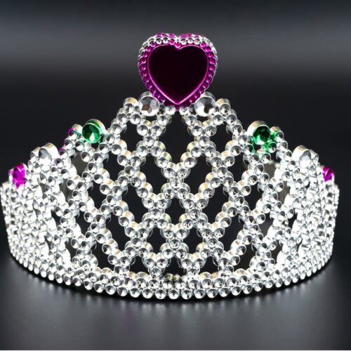 silver birthday girl crown
