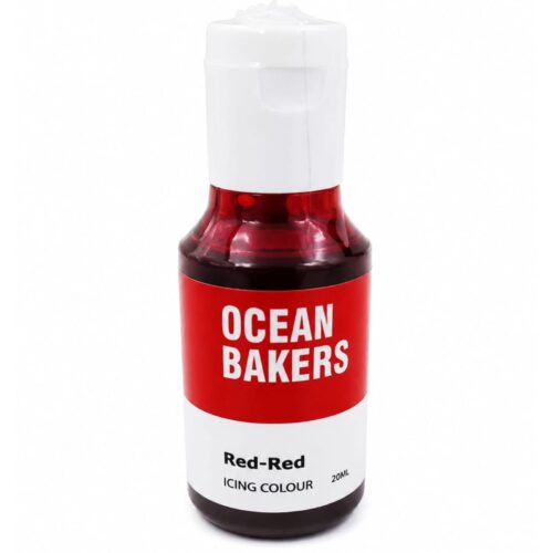OCEAN BAKERS RED-RED GEL COLOUR