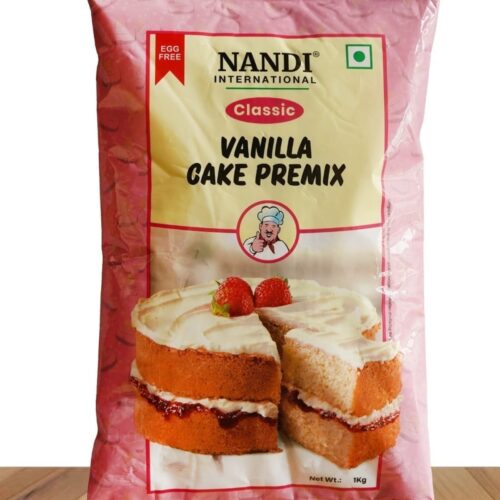 NANDI VANILLA CAKE PREMIX [ 1KG ] EGG FREE