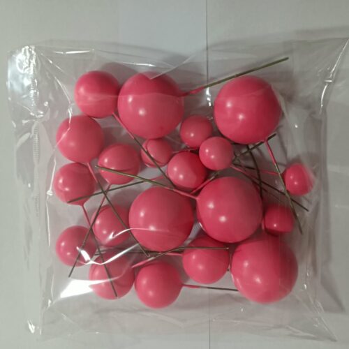 Deep Pink Fox Ball