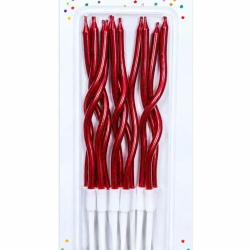 SPIRAL CANDEL RED