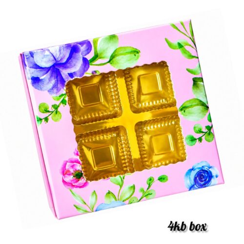 4 cavity chocolate box