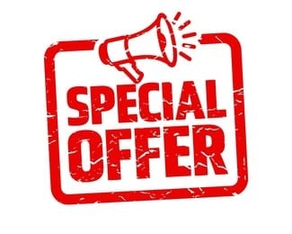 BIG DISCOUNT SPECIAL OFFER