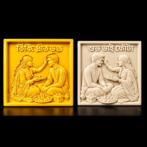 Silicon Mould শুভ ভাই ফোঁটা