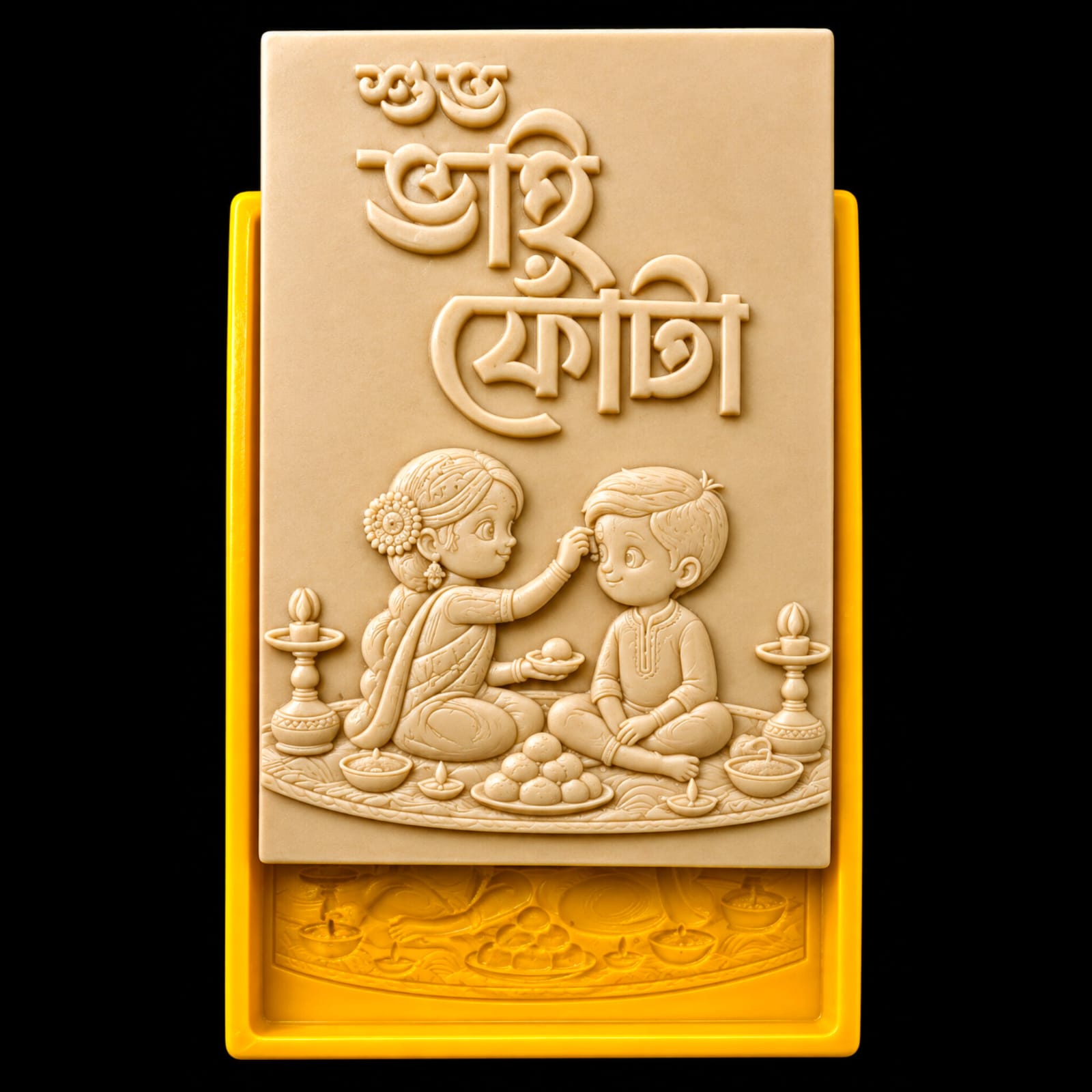 Silicon Mould শুভ ভাই ফোঁটা