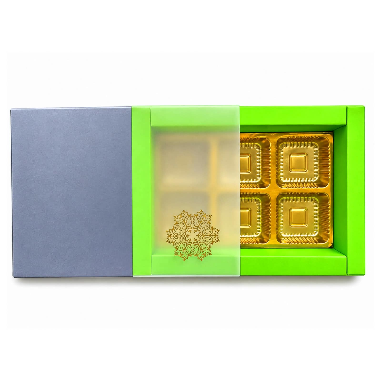 6 cavity chocolate box