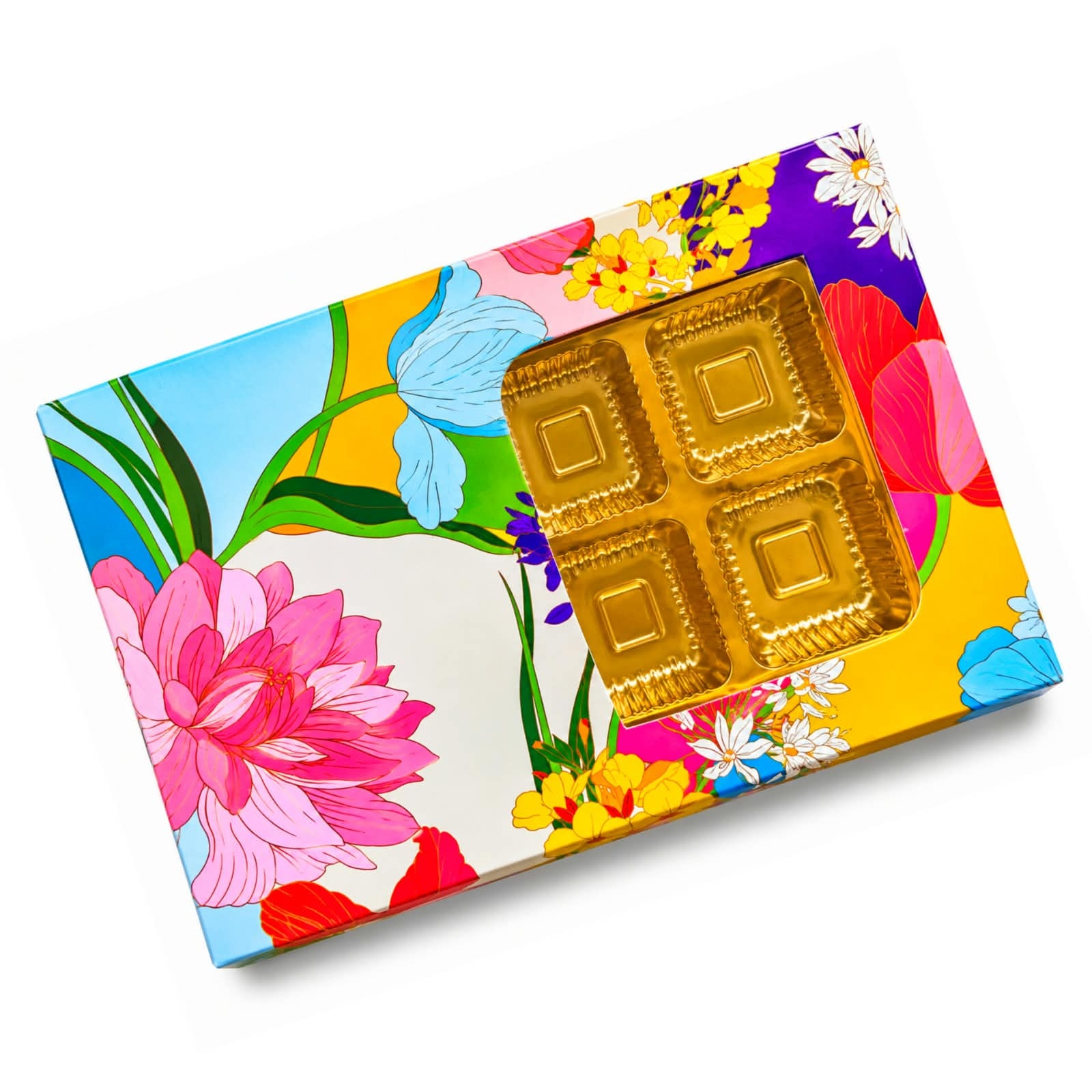 6 cavity chocolate box