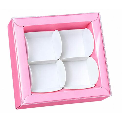 4 cavity chocolate box