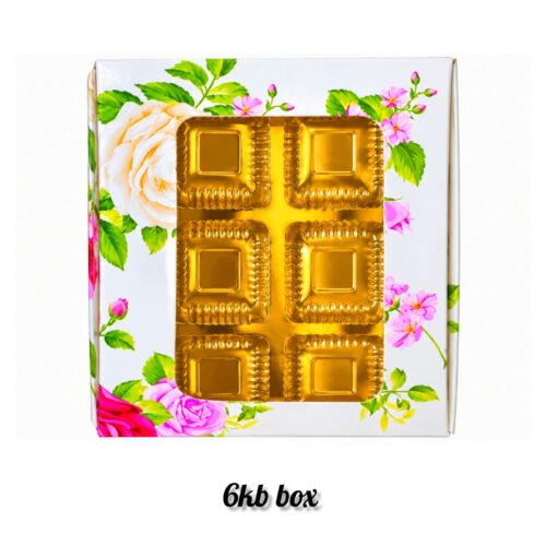 6 cavity chocolate box