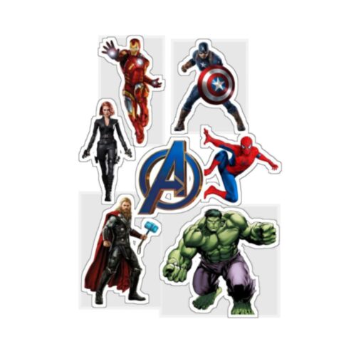 PAPER TOPPER AVENGERS THEME