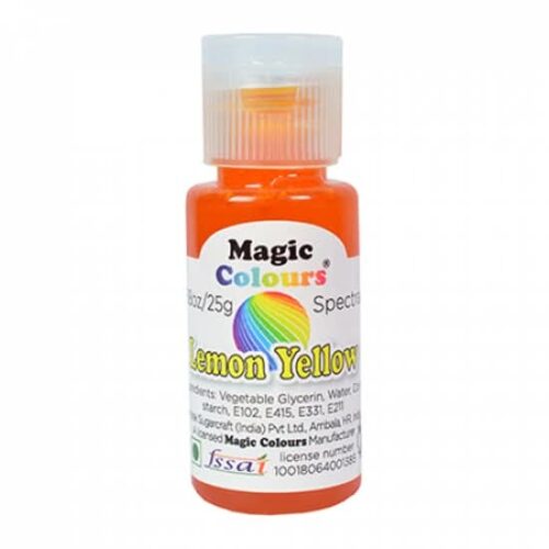 LEMON YELLOW GEL COLOUR (MAGIC)